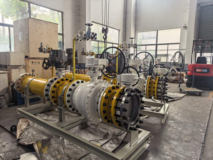 gas pressure regulating skid gas pressure regulating skid