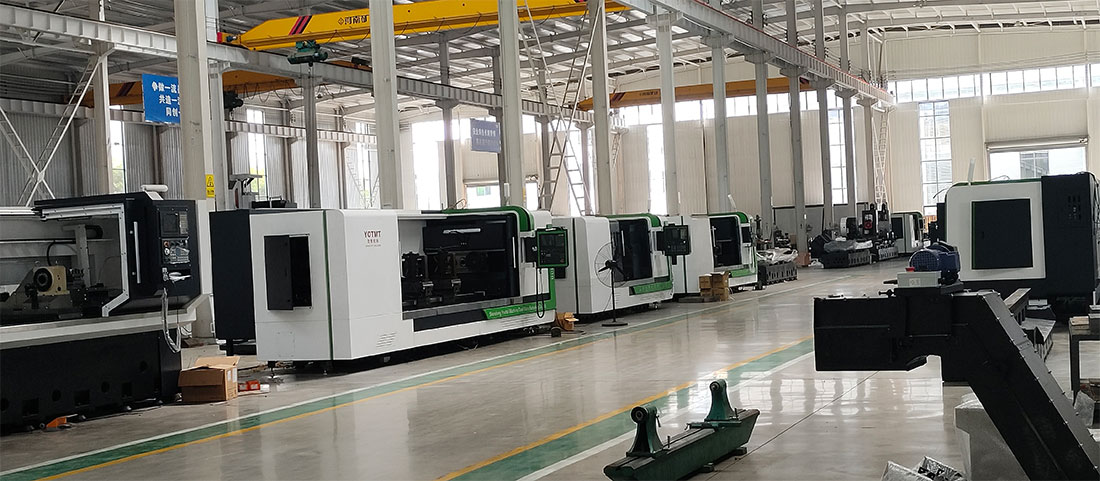 Centering and facing machining center Centering and facing machining center