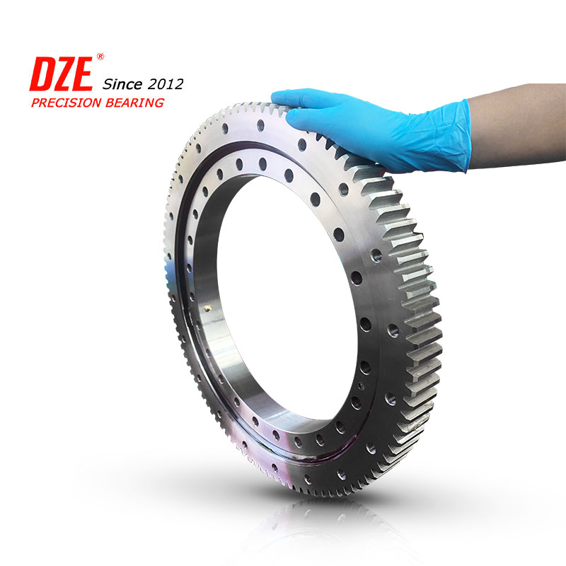 External Gear Four Point Contact Ball Slewing Bearing