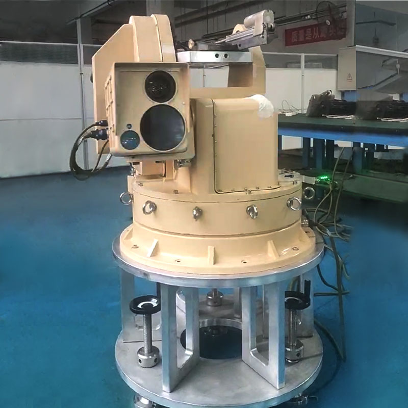 Precision slewing bearing for military radar