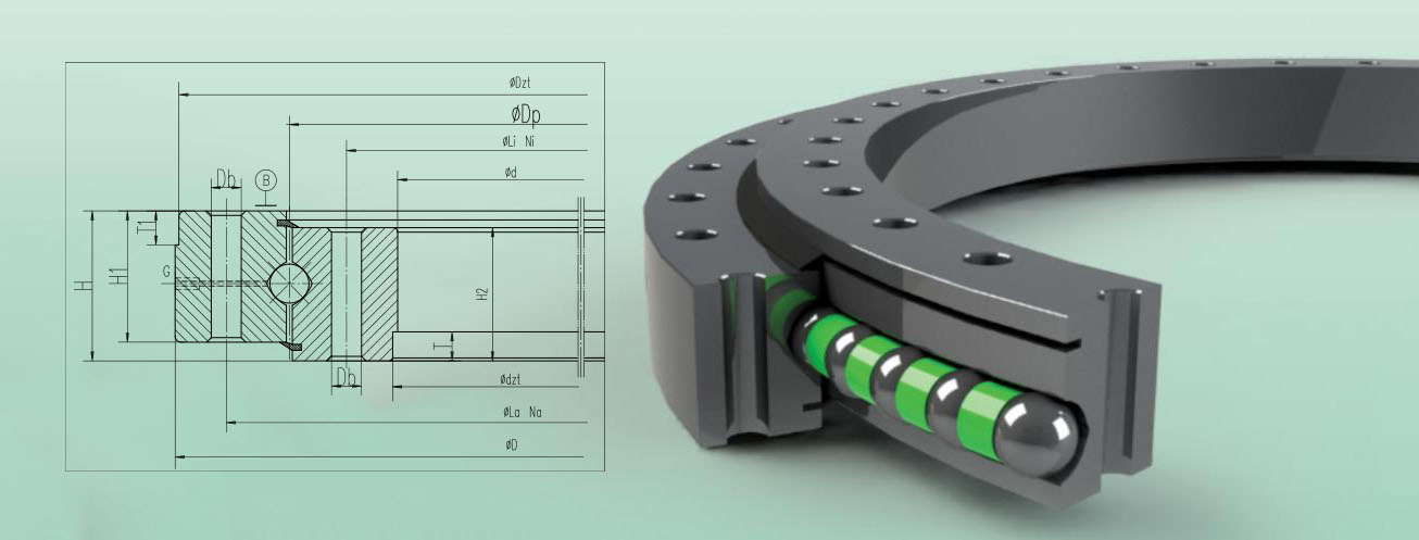 VSU200644 Slewing Bearing