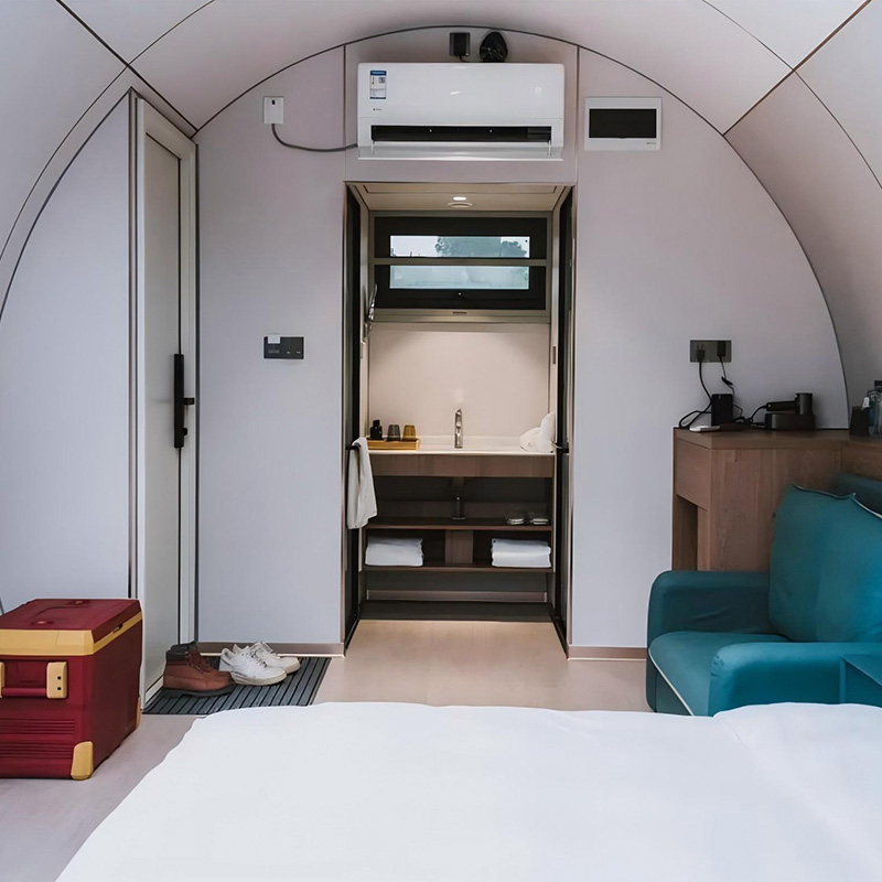 Wishvin space capsule house 05 Scenic rooms Mobile home Foreign trade integrated capsule hotel