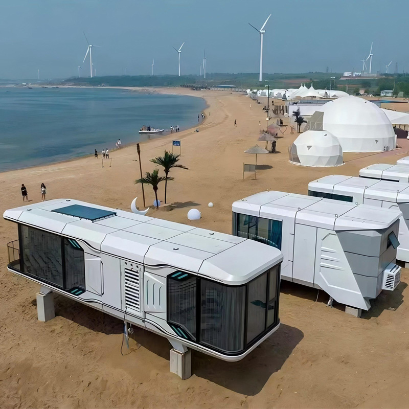 Wishvin Space Capsule House V9 Space Capsule Cultural Tourism Project Villa Resort Area Fully Customized Smart Homes