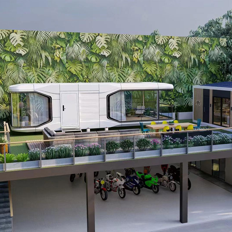 Wishvin Space Capsule House V9 Space Capsule Cultural Tourism Project Villa Resort Area Fully Customized Smart Homes