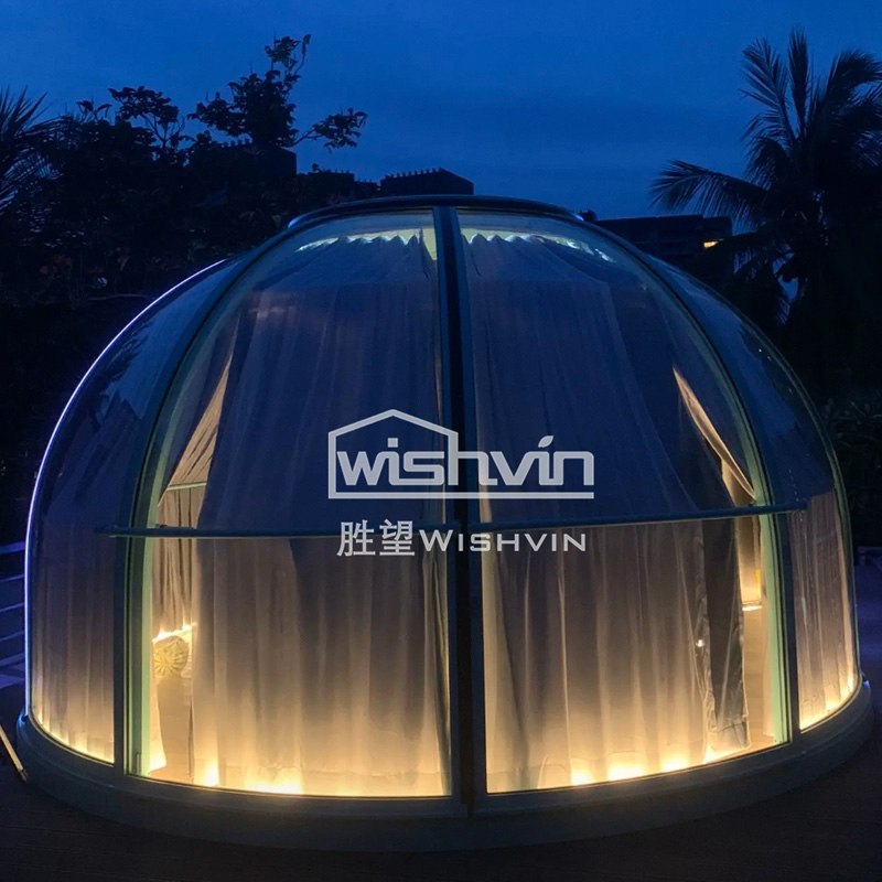 Wishvin Starry House Camping Starry Sky Room Outdoor Bar Boutique Hotel Diningroom