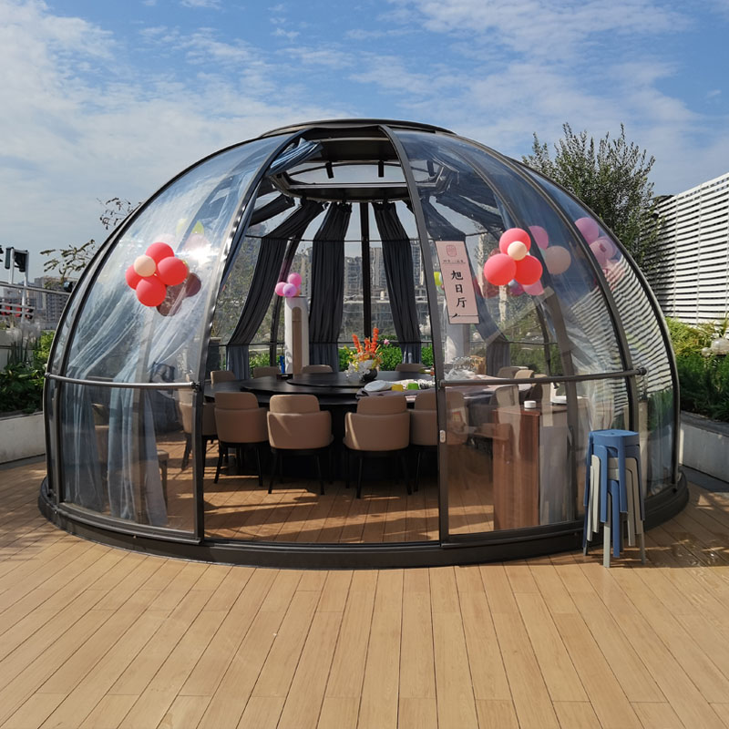 Wishvin Starry House Creative Architecture Outdoor Wedding Party Creative Round Tent Leisure Bar