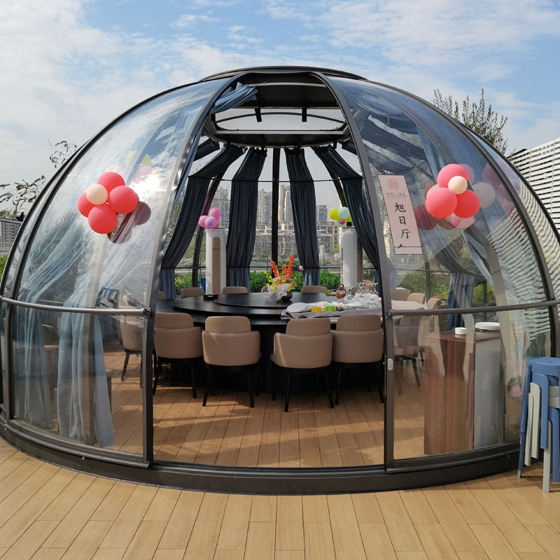 Wishvin Starry House Creative Architecture Outdoor Wedding Party Creative Round Tent Leisure Bar