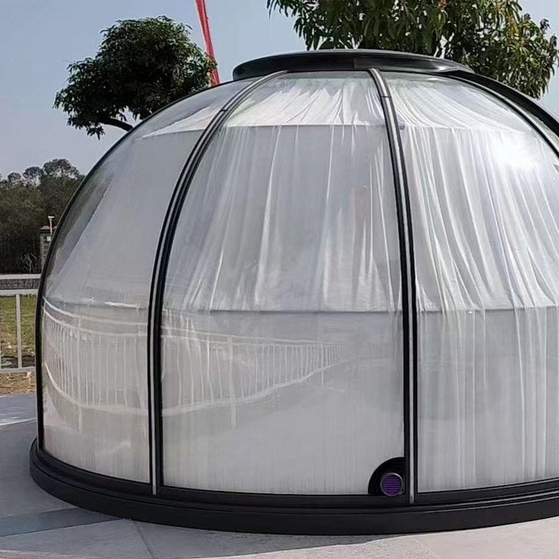 Wishvin Starry House Creative Architecture Outdoor Wedding Party Creative Round Tent Leisure Bar