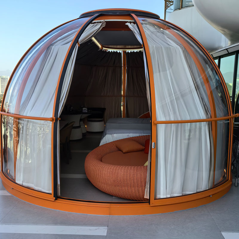 Wishvin Starry Sunroom Outdoor Homestay Mobile Room Outdoor Recreation Canopy or Awning