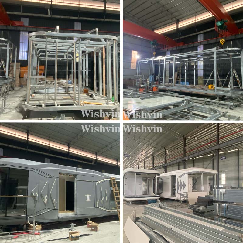 Production Process of Capsule House