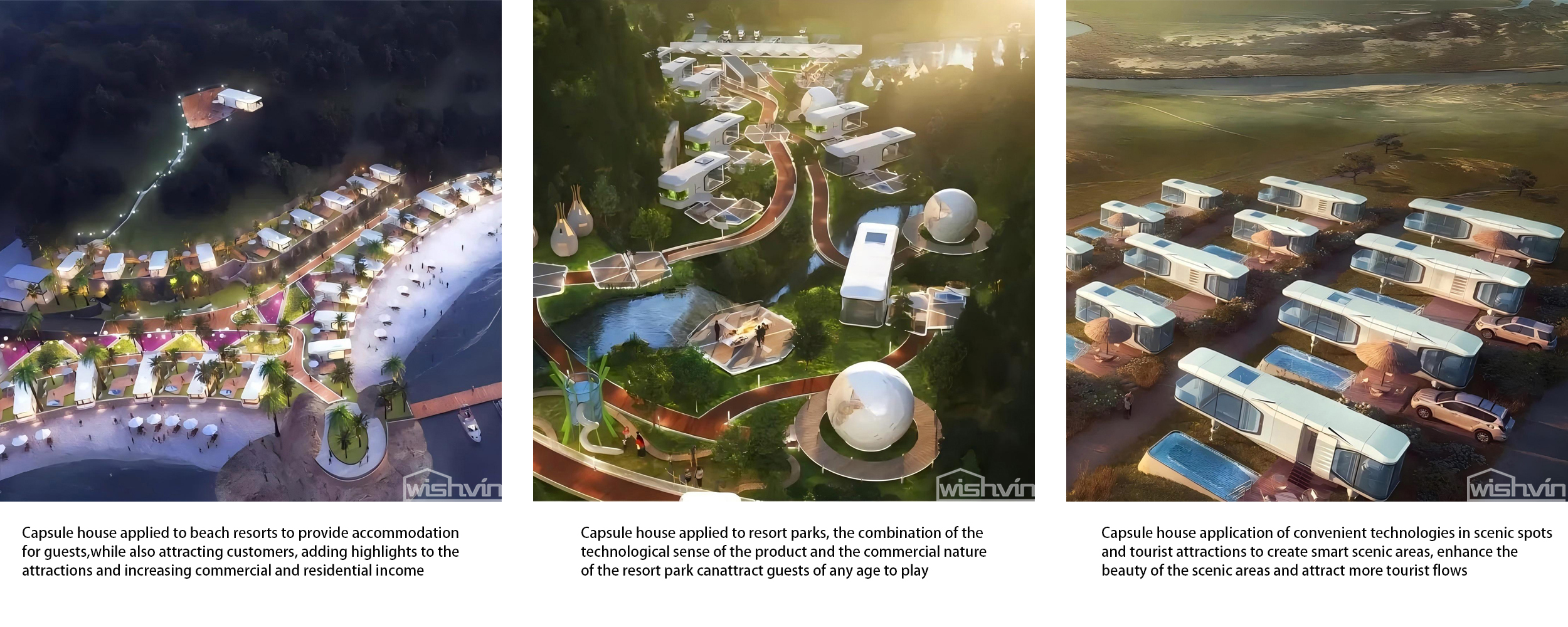 Space capsule cultural tourism project