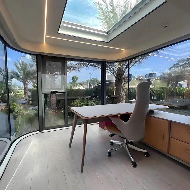 Tiny house E7 Mobile Steel Frame Foldable Container Cabin Hotel Apple Cabin