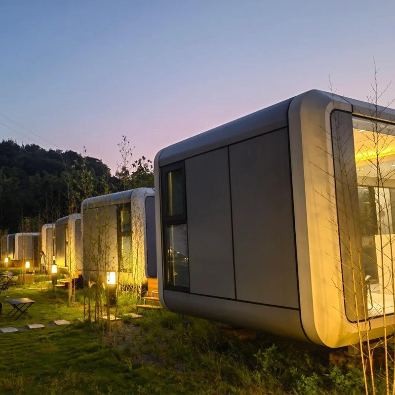 prefab house Q5 smart homes Multifunctional offices Mobile Sleeping Pods