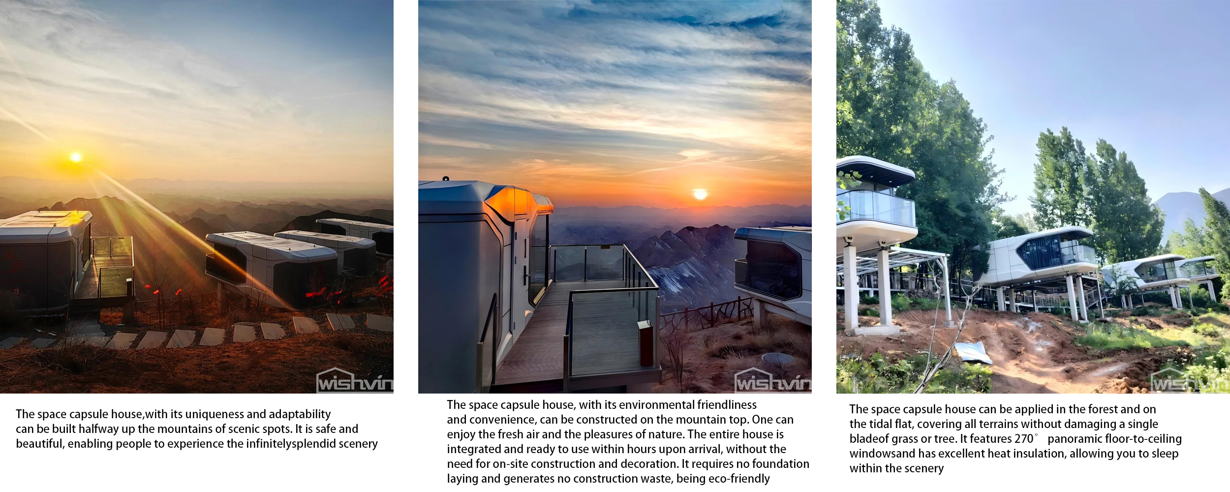 space capsule houses Container sunroom