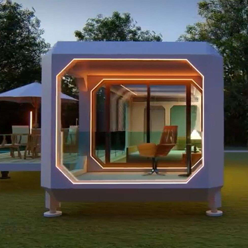 Tiny house E9 Outdoor guesthouse mobile units Light steel structure