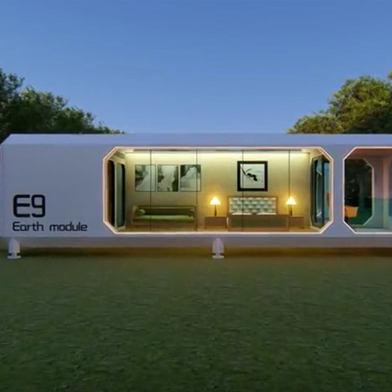 Tiny house E9 Outdoor guesthouse mobile units Light steel structure