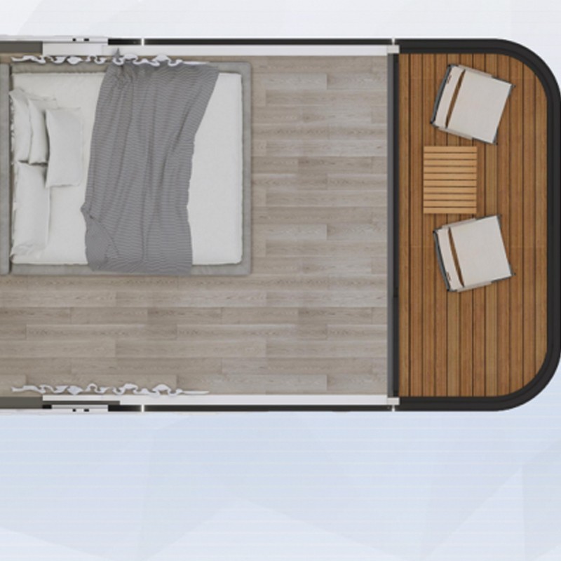 space capsule house PX5 Vacation resort space pods Outdoor attractions guesthouse mobile units