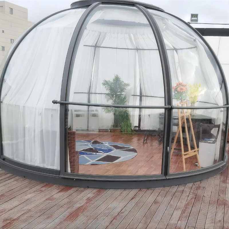 Wishvin Star Dome House Public Outdoor Camping FullyIntegrated Smart Technology Panoramic Glass House