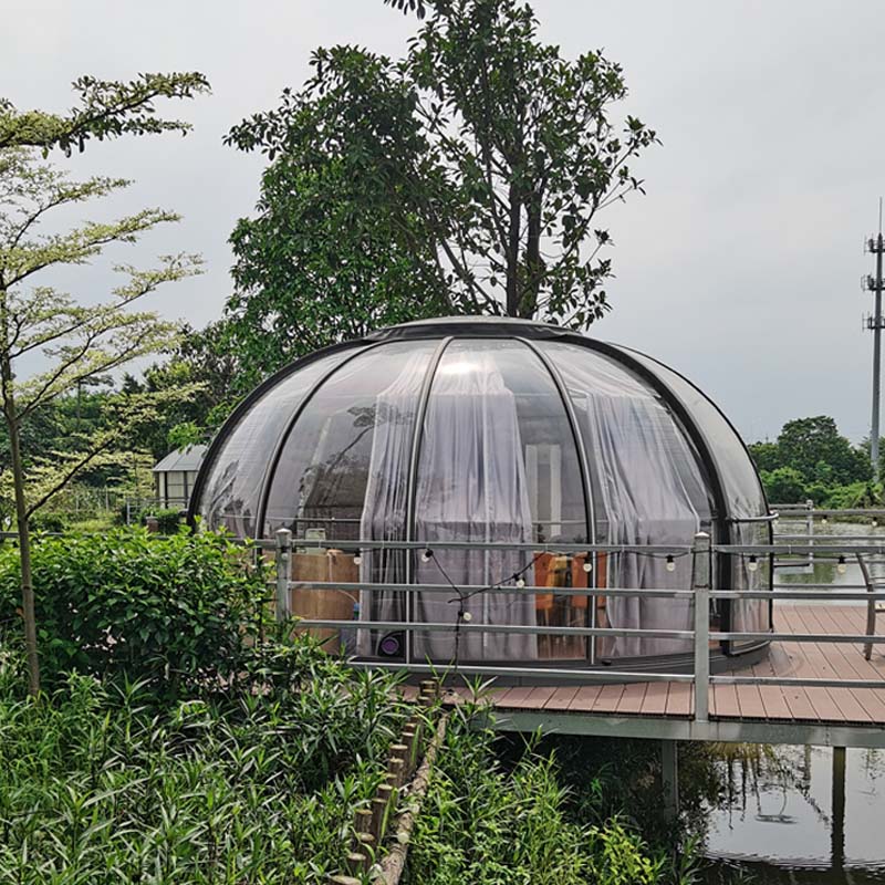 Wishvin Star Dome House Public Outdoor Camping FullyIntegrated Smart Technology Panoramic Glass House