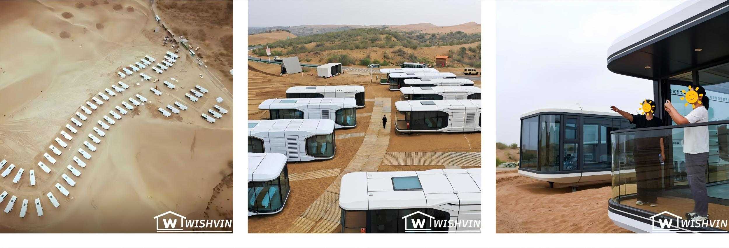 space capsule house as Factory-originated packaged container houses