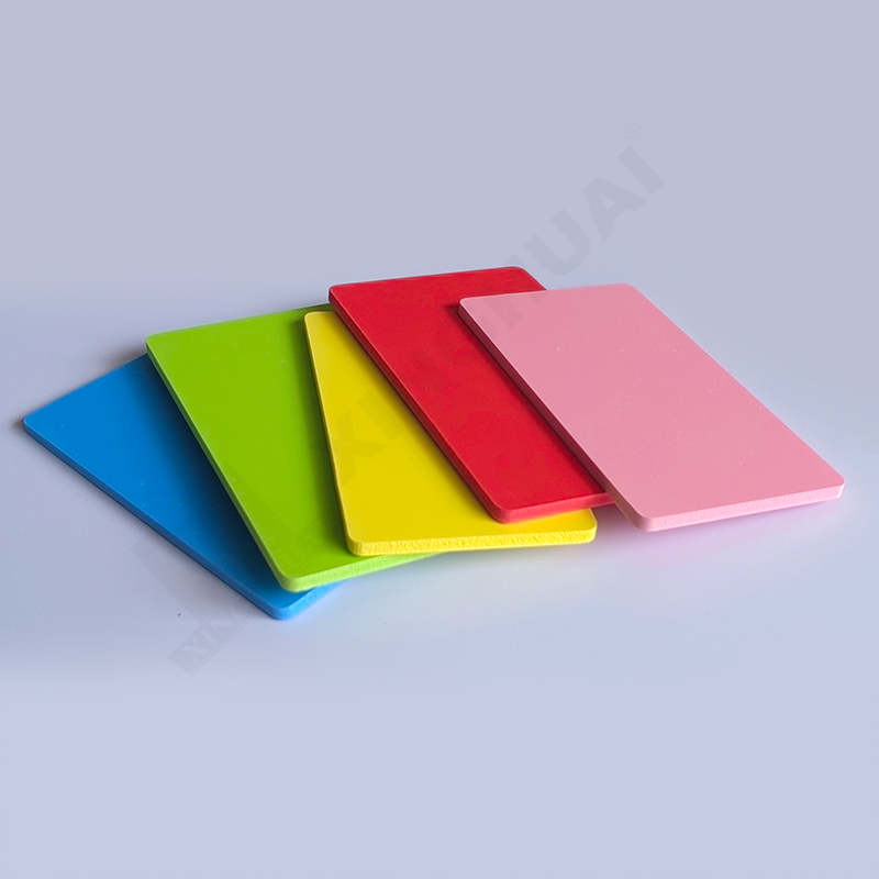 Pvc Foam Panel Yellow Brown Colour