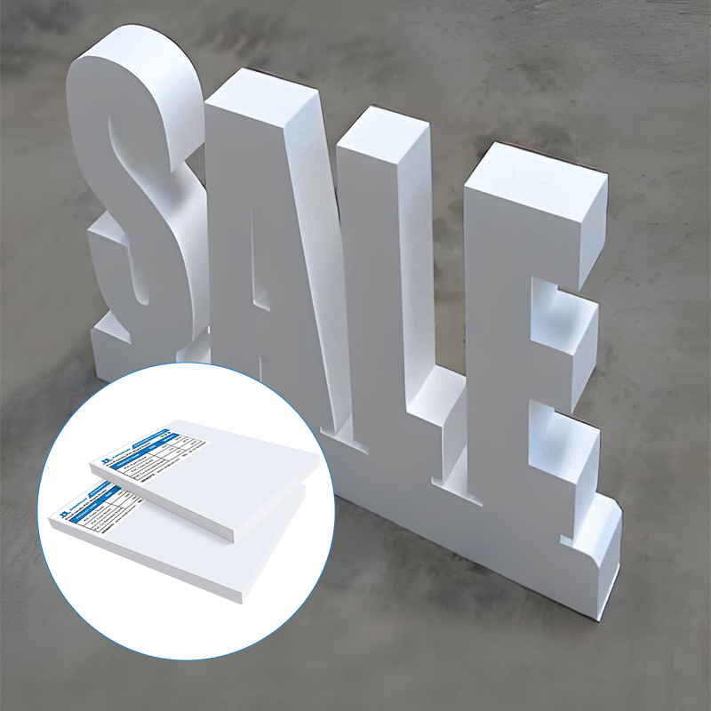 white pvc foam sheet 5mm closed cell pvc board