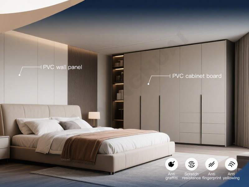 Panneaux PVC colorés : un élément polyvalent de la décoration intérieure