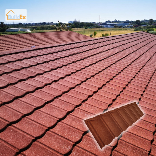 stone coated metal roof tiles