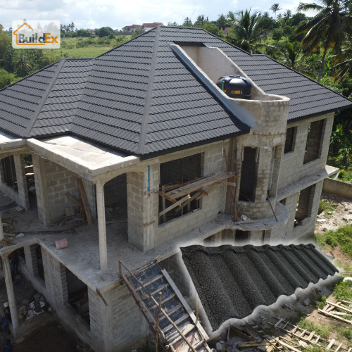 milano stone coated metal roof tile in nigeria