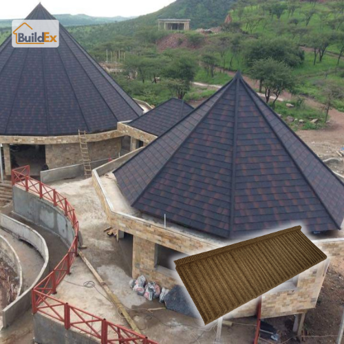 Shake Stone Coated Roofing Tiles