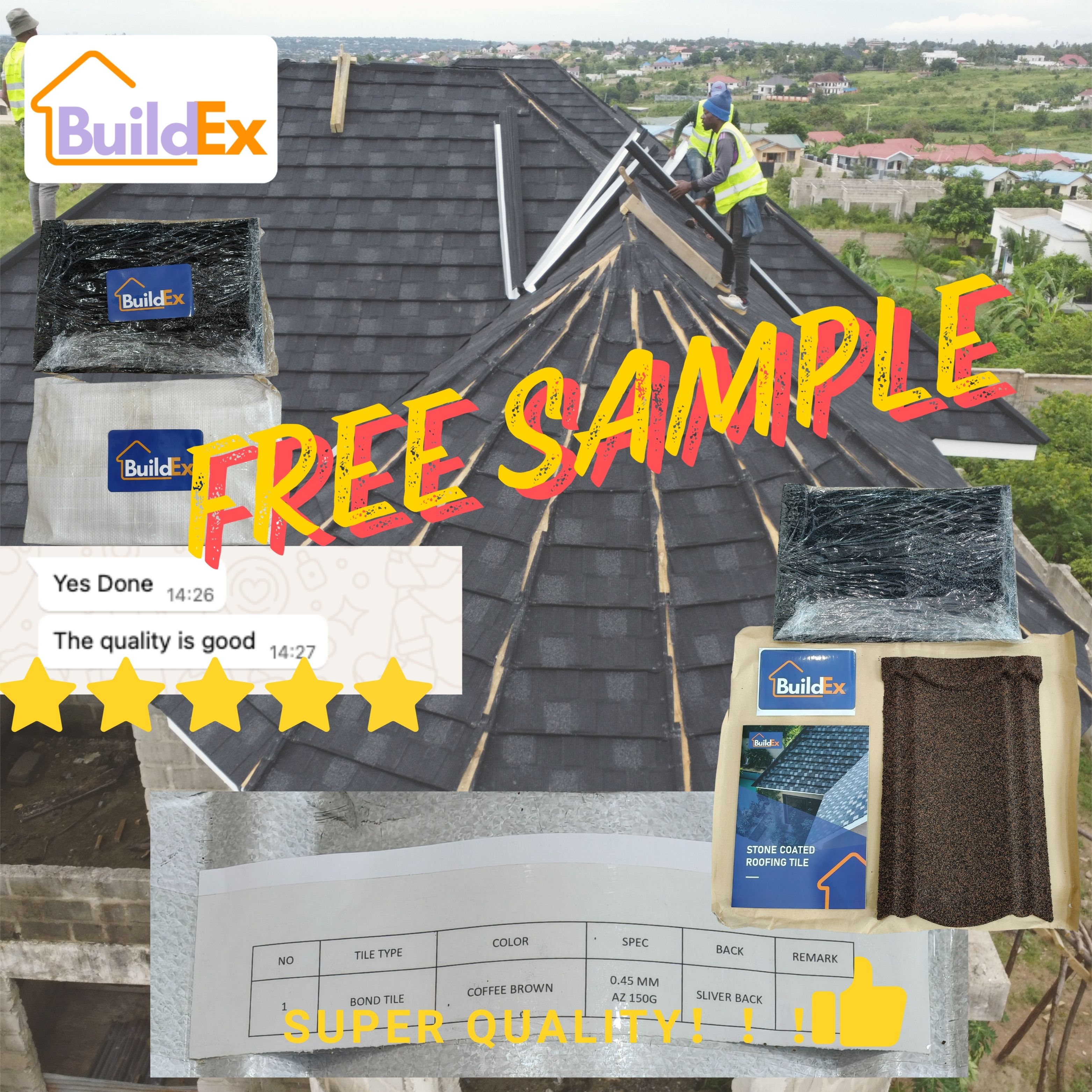 Earn Your Trust From A Small Sample- Buildex Roofing Sheet Quality