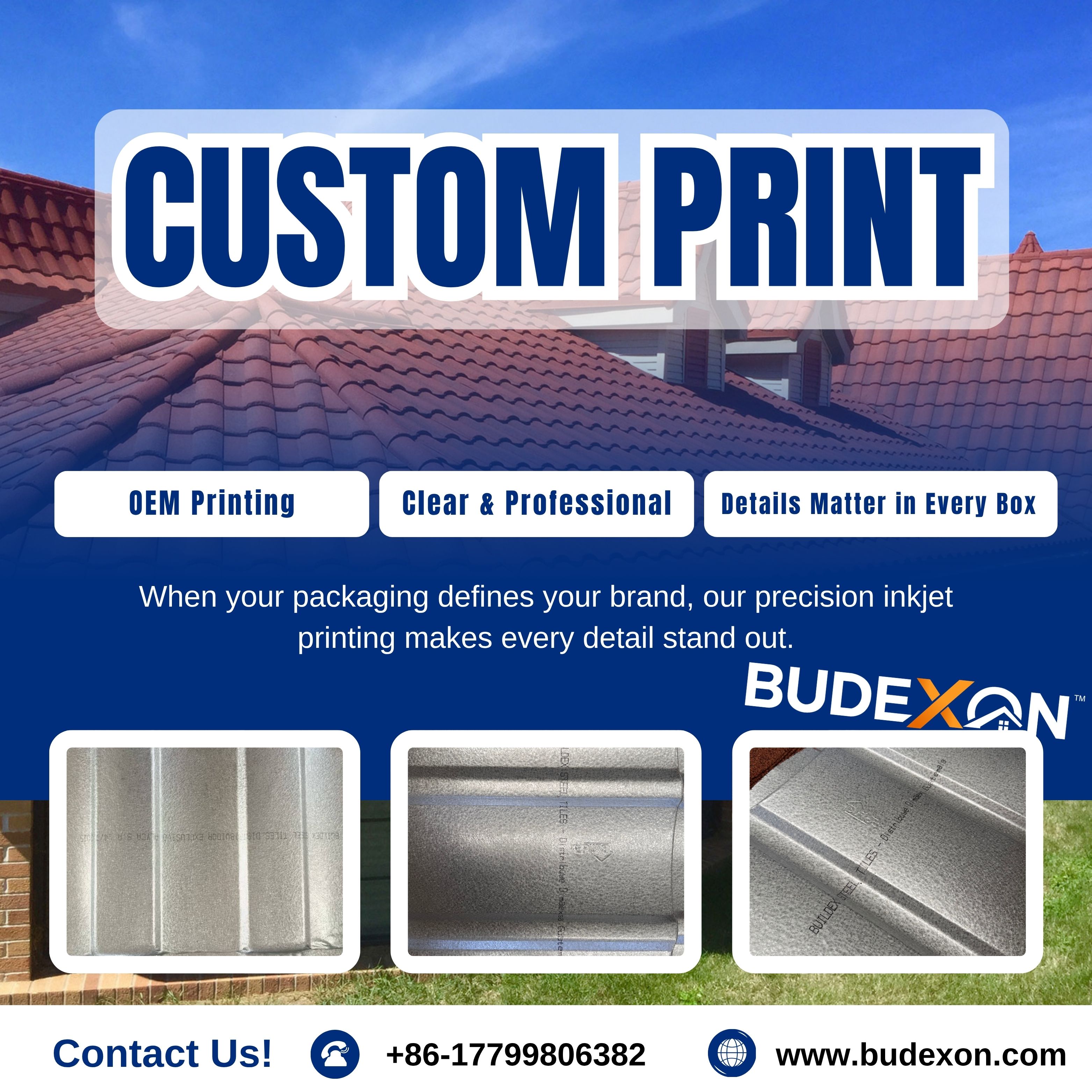 Metal Roof Packaging Customization