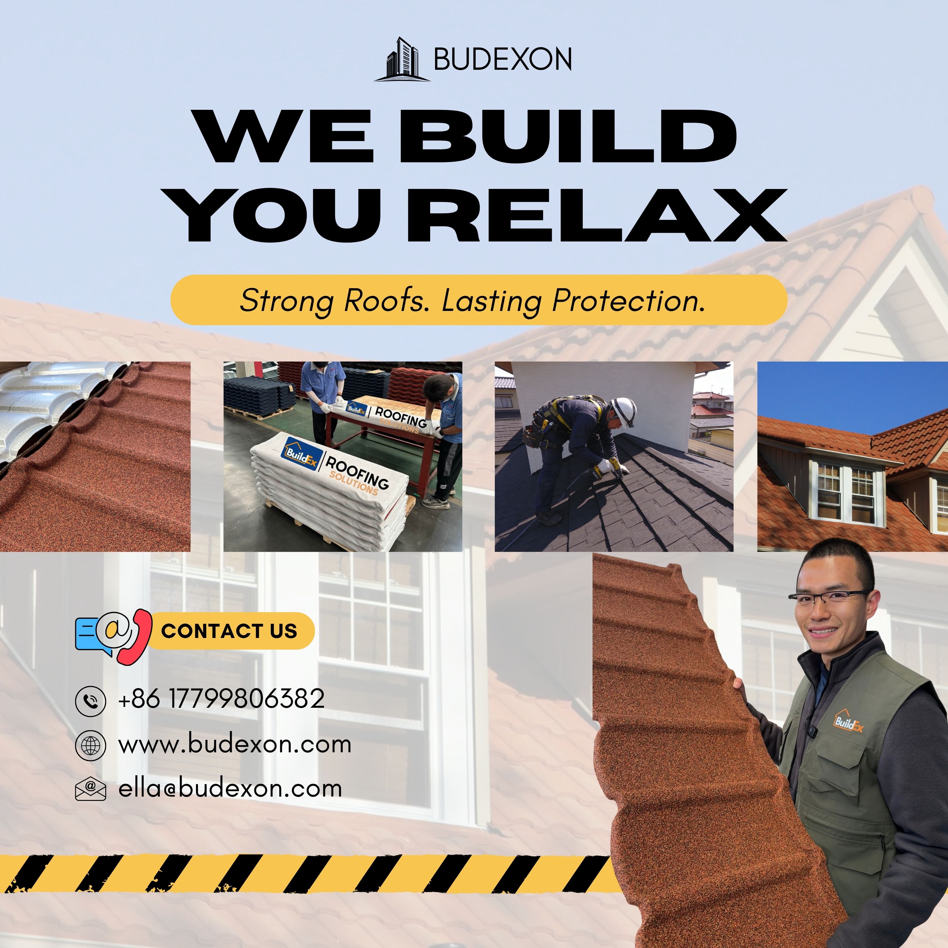 Stone Coated Metal Roof Tile OEM