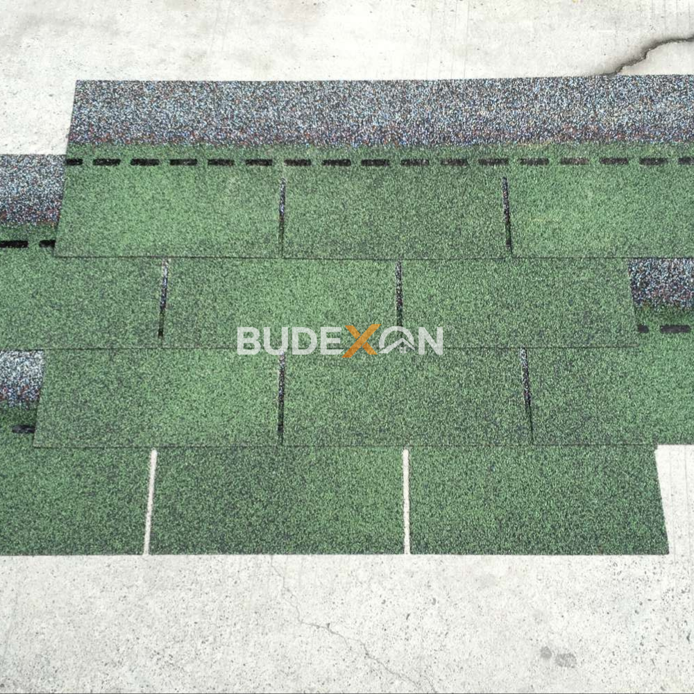 3tab roofing shingles china factory price for resort and wholesale