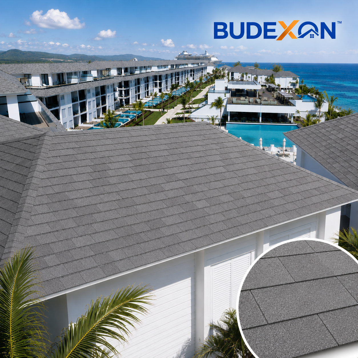 Fish scale asphalt roofing shingles fiberglass black red american roof tiles