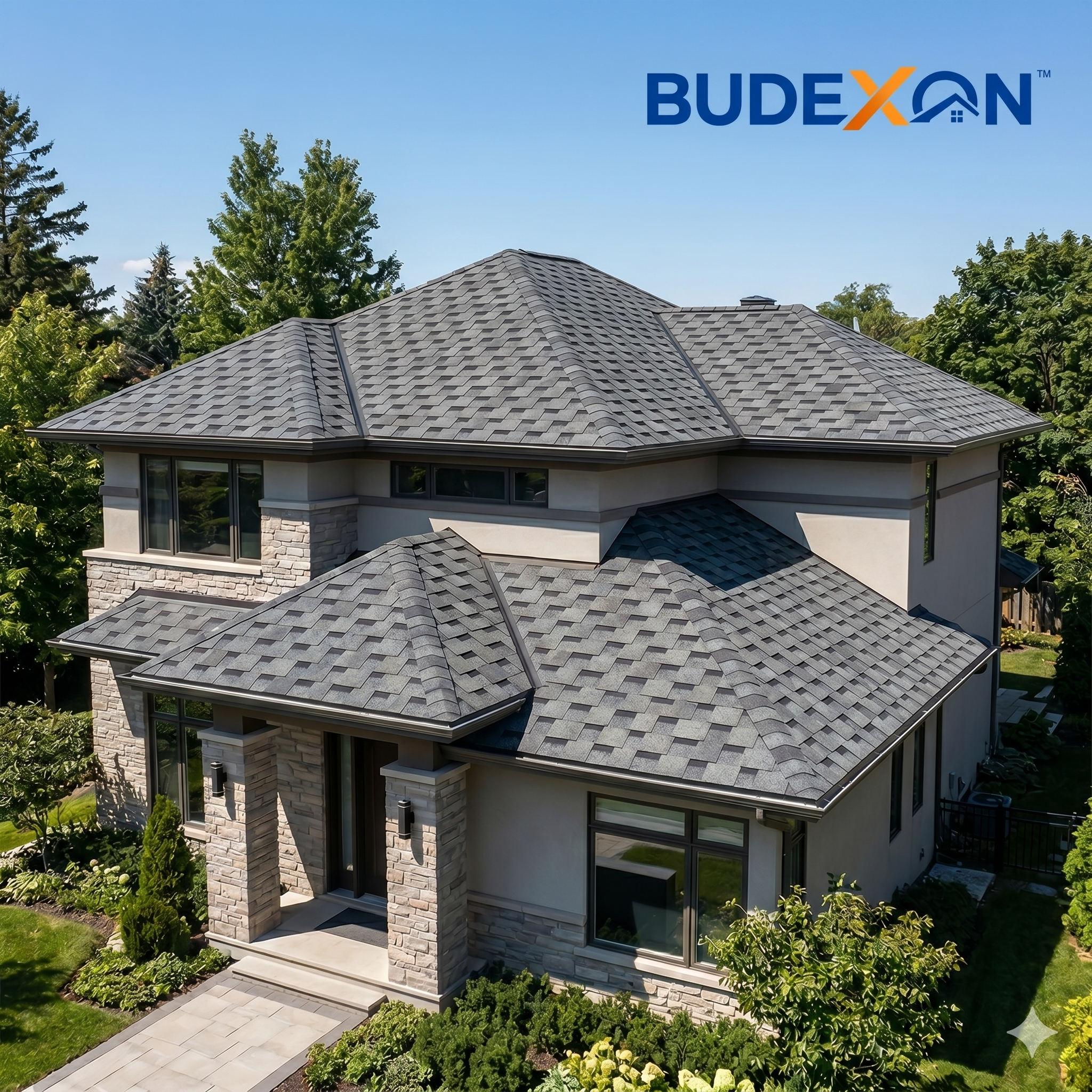 Indonesia Brown Black Color Single Layer Asphalt Fiberglass Roofing Shingles