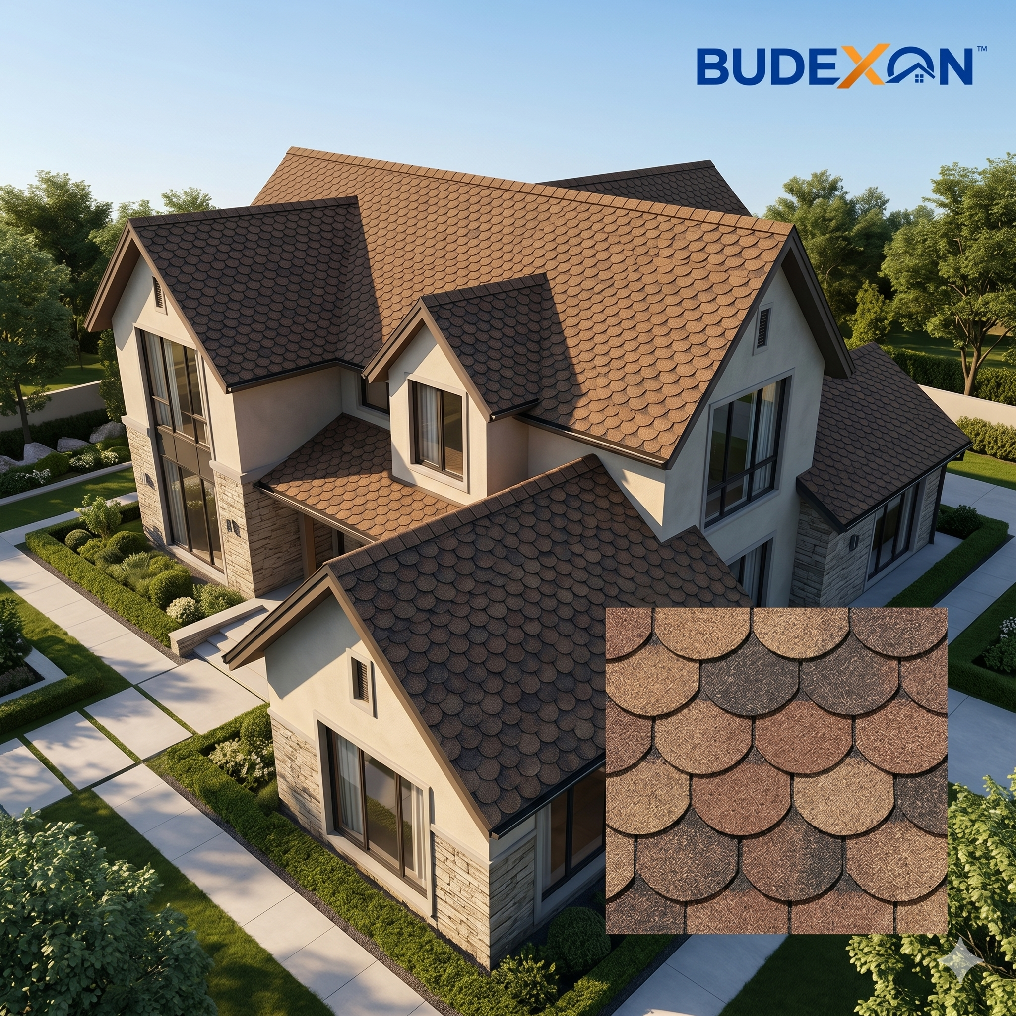 OEM BRANDING ROOFING SHINGLES LAMINATED ASPHALT ROOFING TILES SOUTH INDIA KERALA