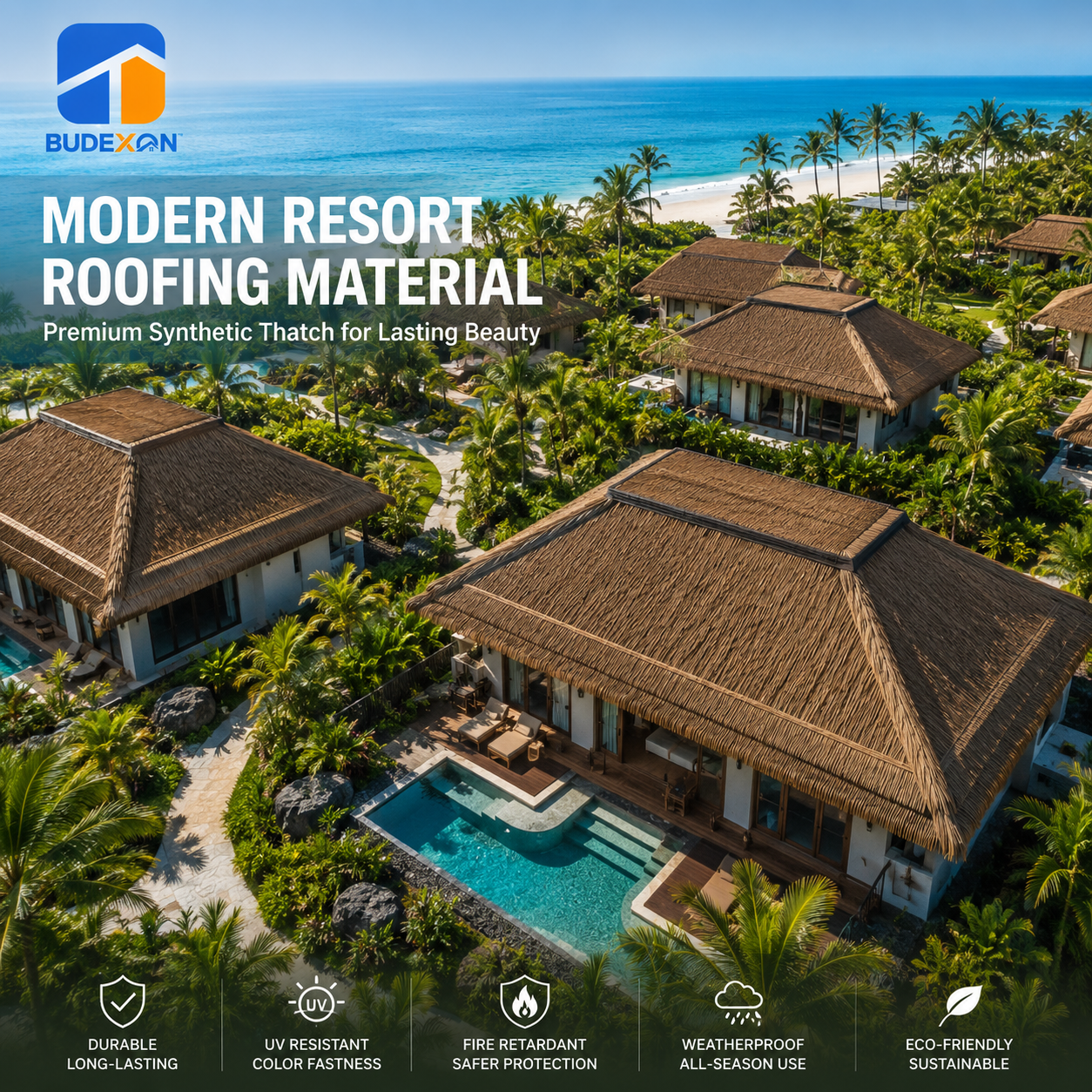 Resort Roofing Materials by BUDEXON Resort Roofing Materials by BUDEXON