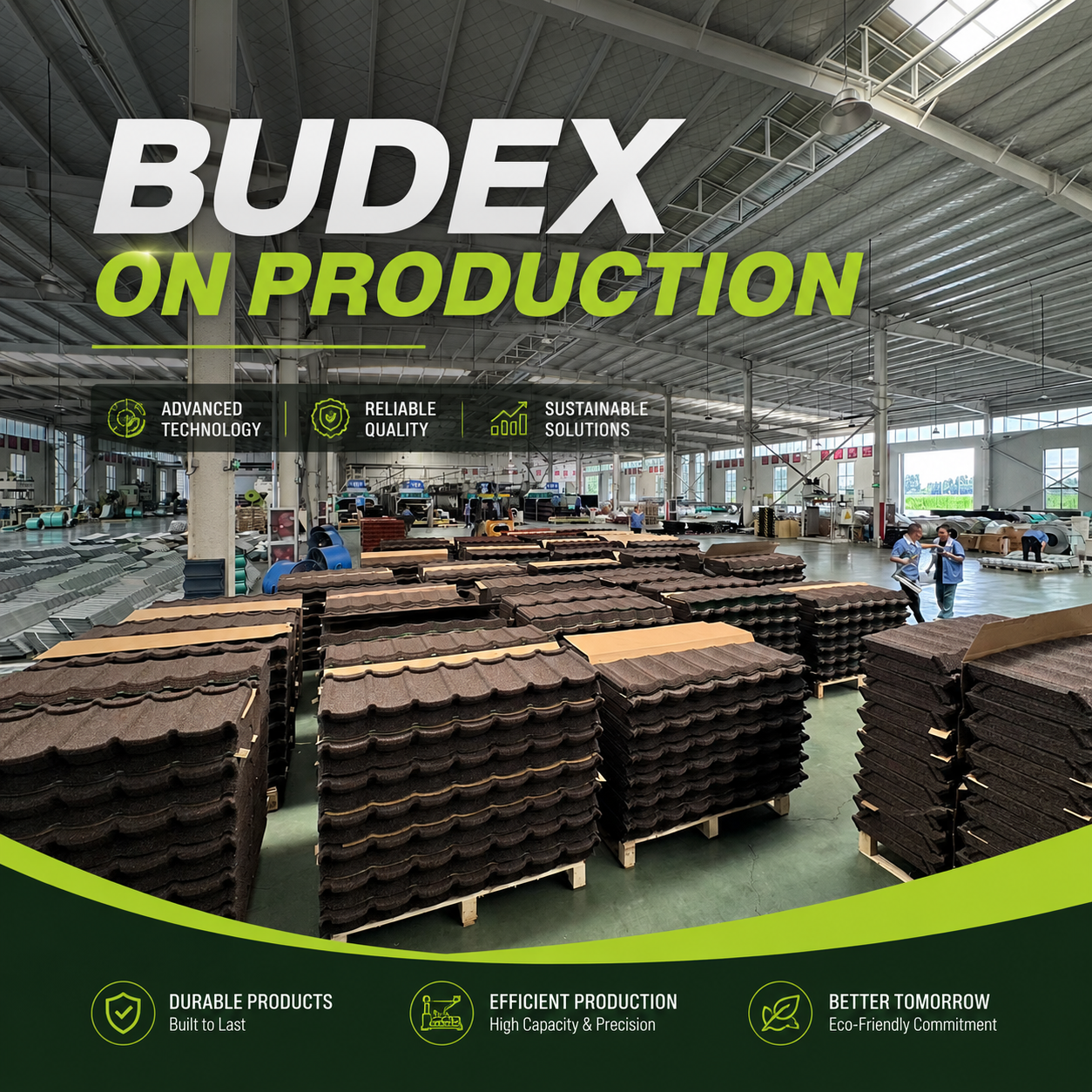 Budexon Production Line Of Roofing Sheets
