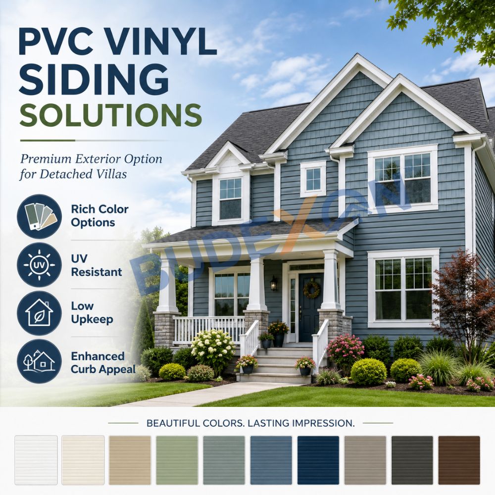 Exterior PVC Wall Cladding for Modern Homes in Chile