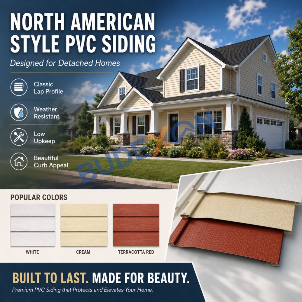 Exterior PVC Wall Cladding for Modern Homes in Chile