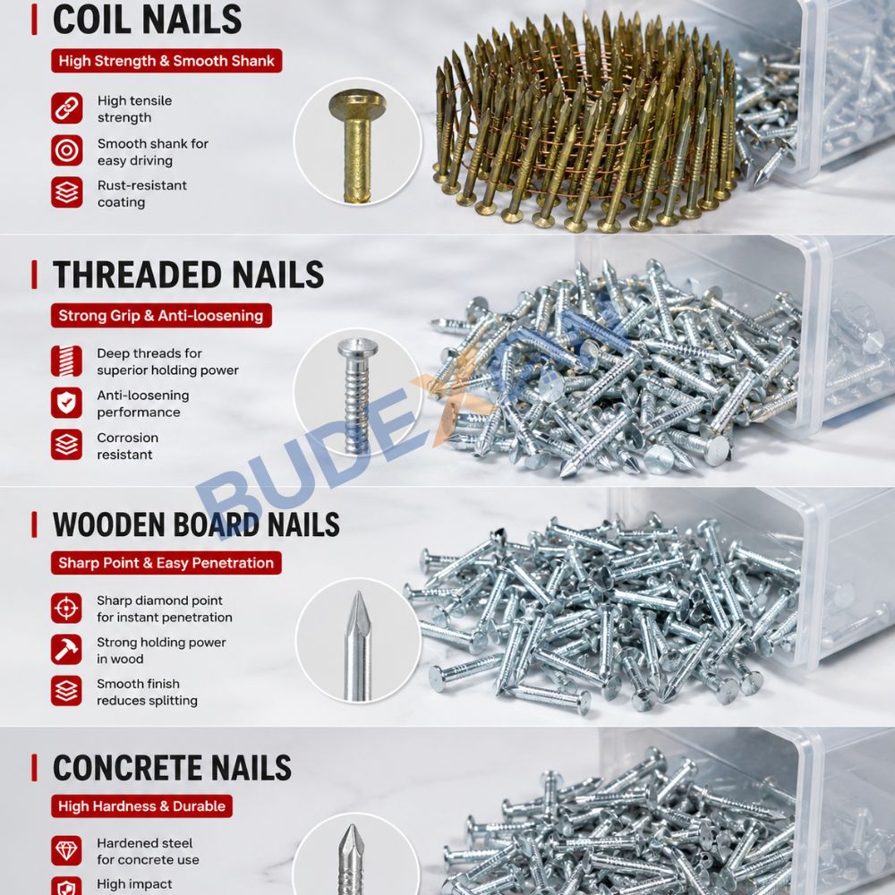 Hot Dipped Galvanized Roofing Nails for Asphalt Roofing in Peru