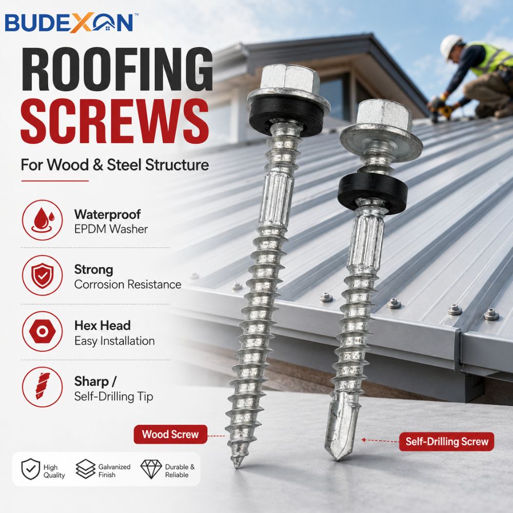 Galvanized Roofing Nails and Screws for Residential Roofing Projects in Latin America