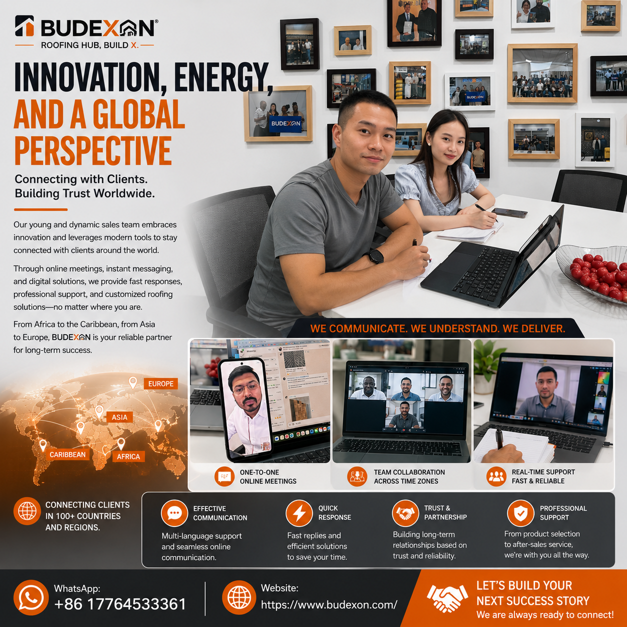 Meet the BUDEXON Roofing Young Sales Team