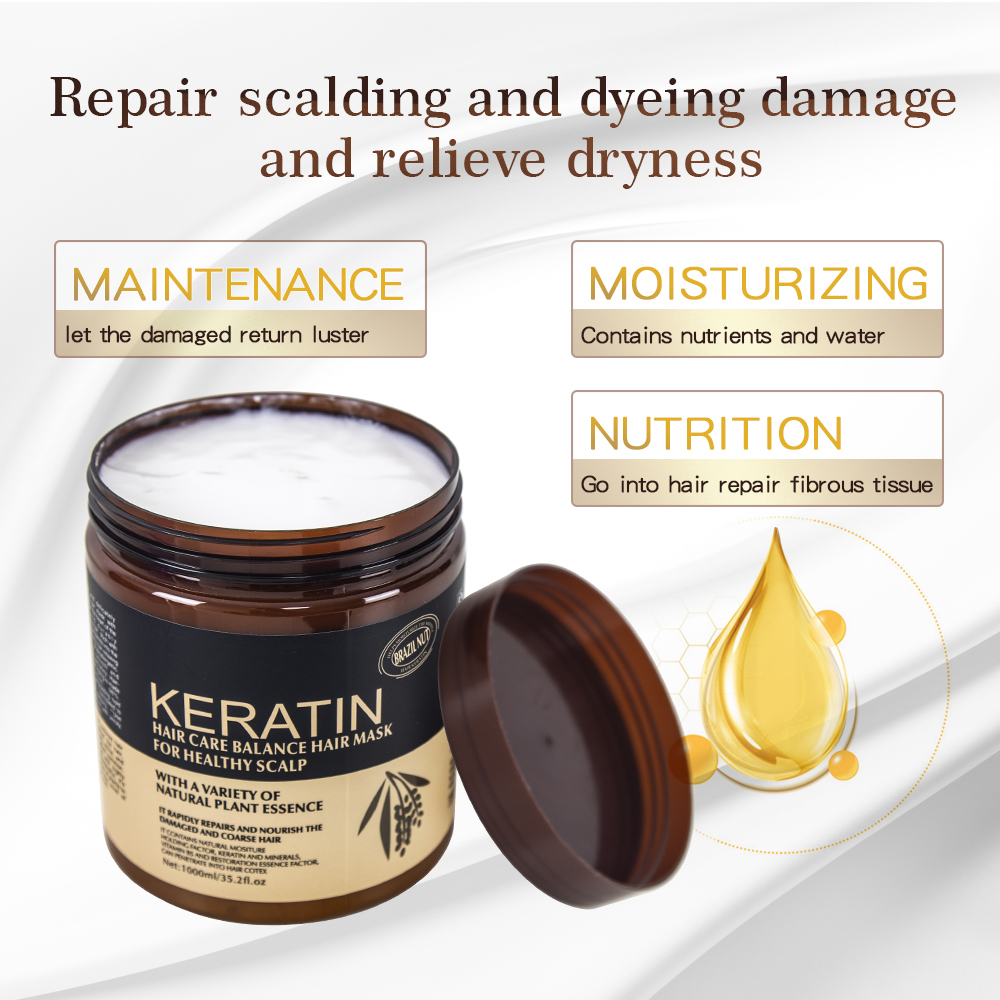 Keratin Hair Care Collagen And Keratin Protein Hair Mask