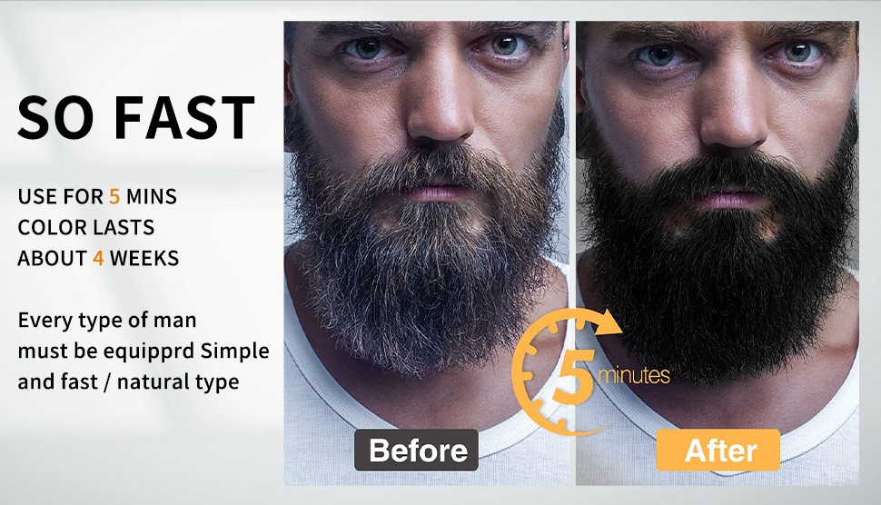 Natural Look Beard color