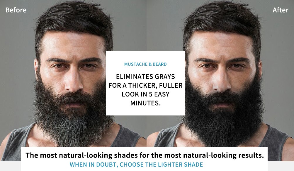 Gray Coverage Beard color