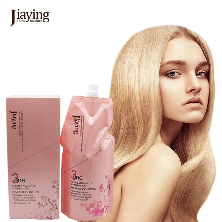 Permanent Hair Straightening Cream - Chemical Japanese Keratin Treatment for Smooth Sleek Hair