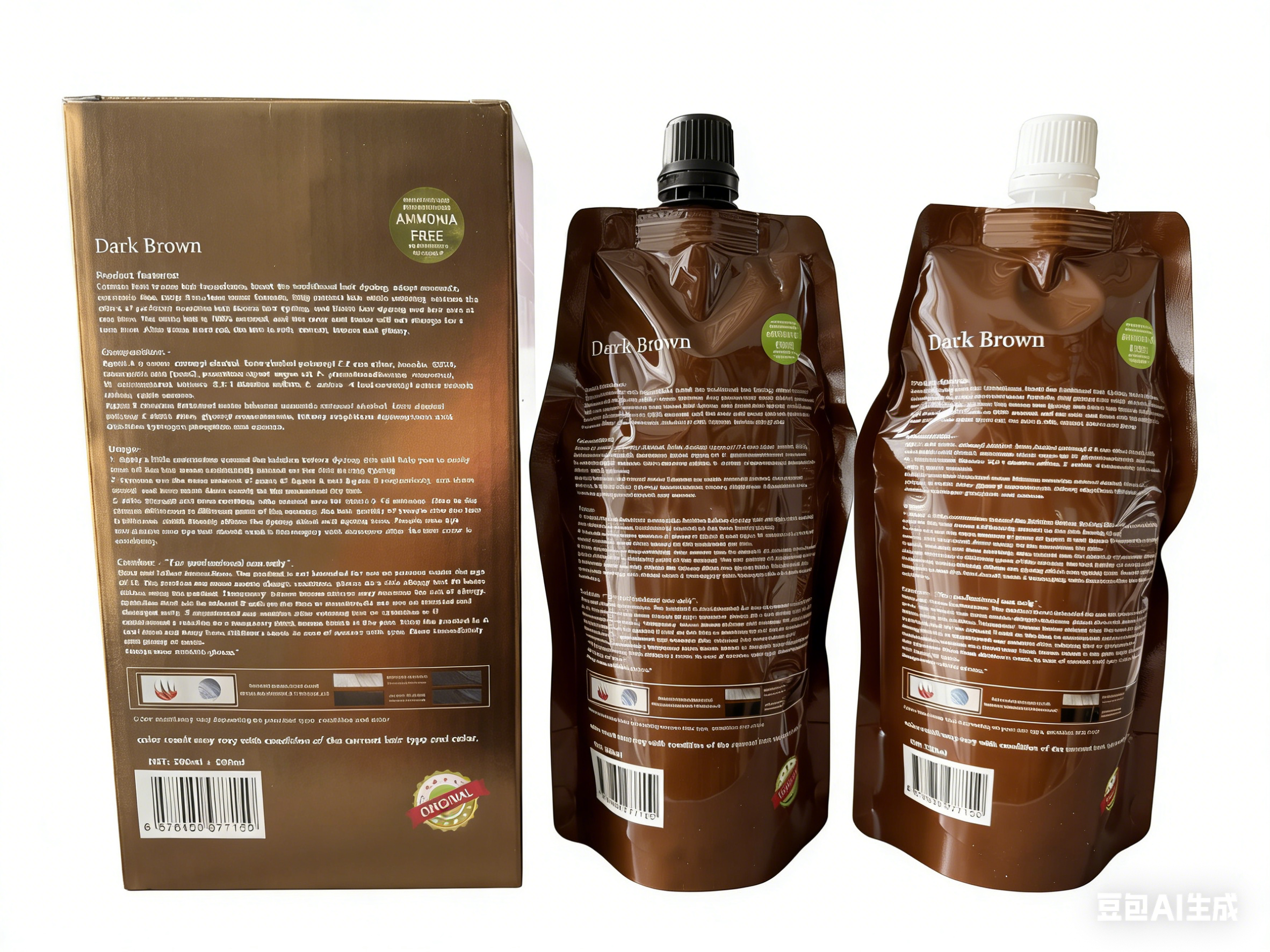 Китай Темно-коричневая краска для волос для получения яблочного оттенка, производитель