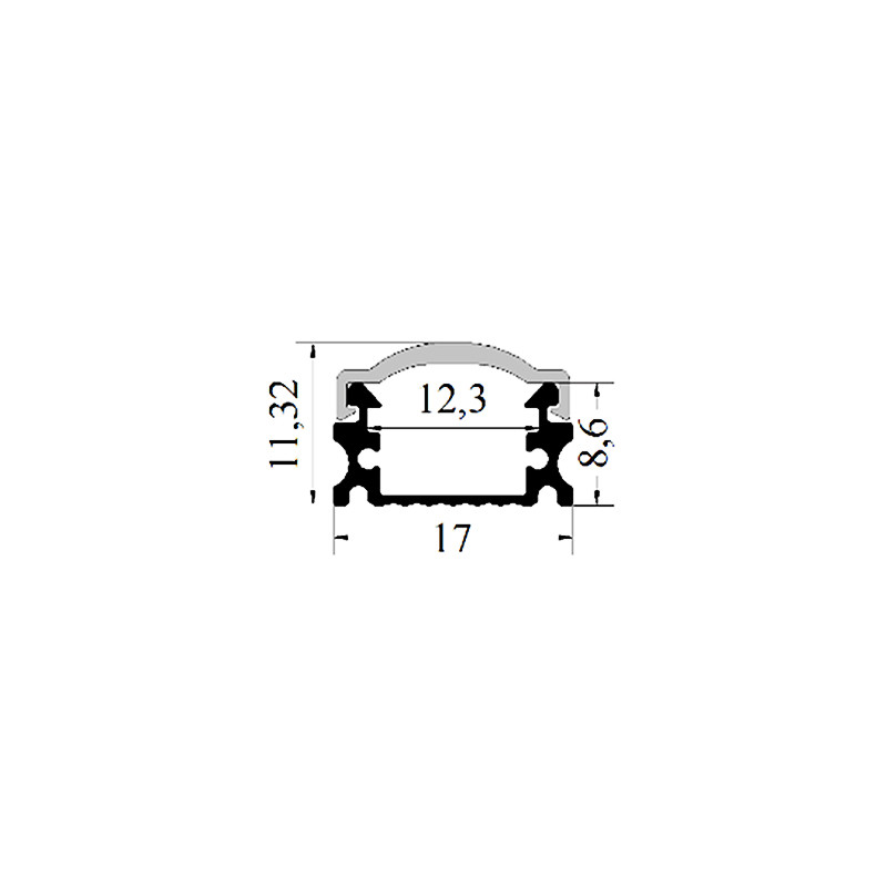 Extrusión de aluminio 1020